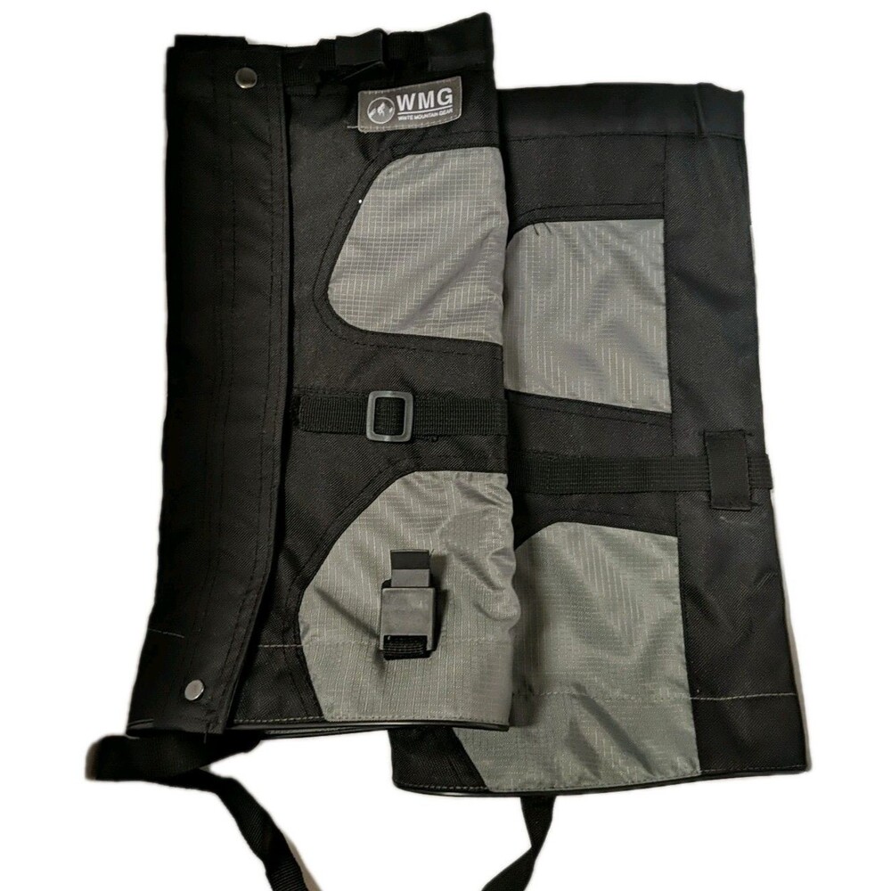 Mountain Gear Gaiters DRY Q Hiking Snake Guards Outdoors Black  - Size M/L
